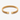Plain gold-tone mesh C-shaped open bracelet, no engraving
