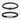 Black braided leather bracelets with a black magnetic clasp and a rainbow-striped silver-tone clasp